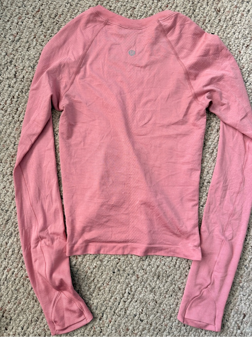 Lululemon Swiftly Tech Long Sleeve Shirt Pink Size 2